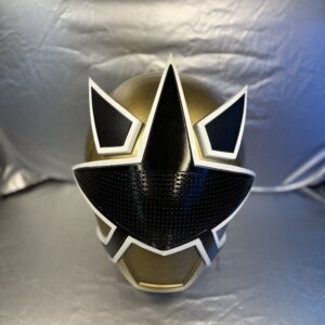 Golden Samurai Power Ranger helmet
